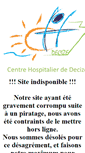 Mobile Screenshot of ch-decize.fr